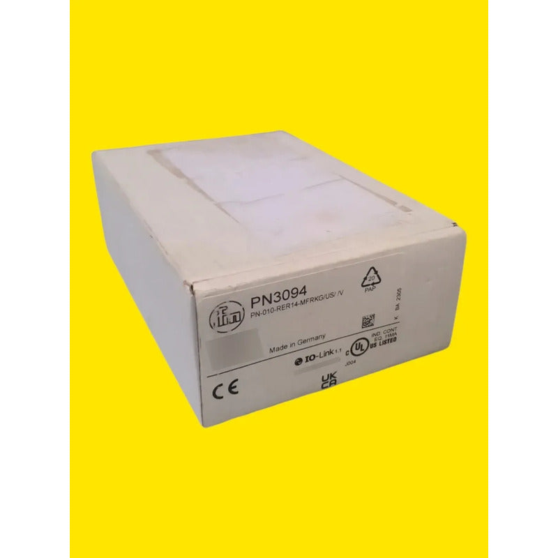 Ifm Pn3094 Sensor De Presión -1 A 10 Bar Io-link