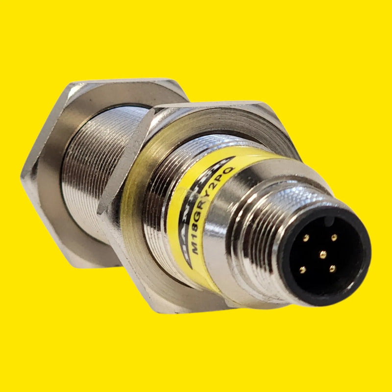 Banner M18gry2pq 74051 Indicador Led Luz Tricolor M12