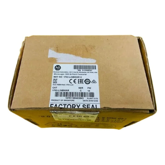 Allen Bradley Ser C Rev H Micrologix 1200 24p 1762-l 24 Bwar