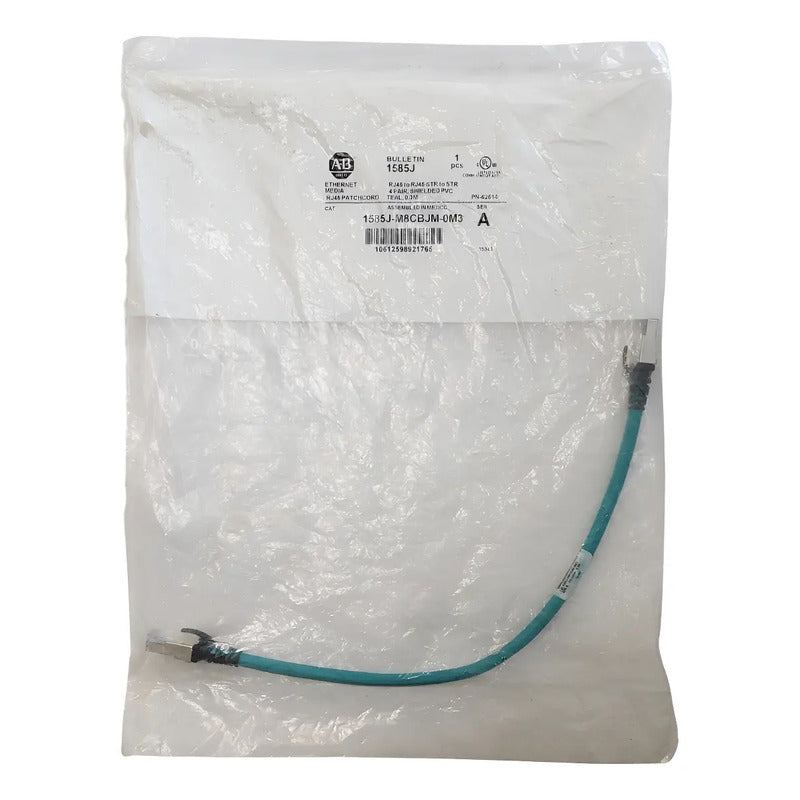 Allen Bradley  Cable De Conexión Ethernet 1585j-m8cbjm-0m3