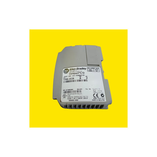 Allen Bradley 1769-ecr Tapa Final Compact Logix Plc Usado -