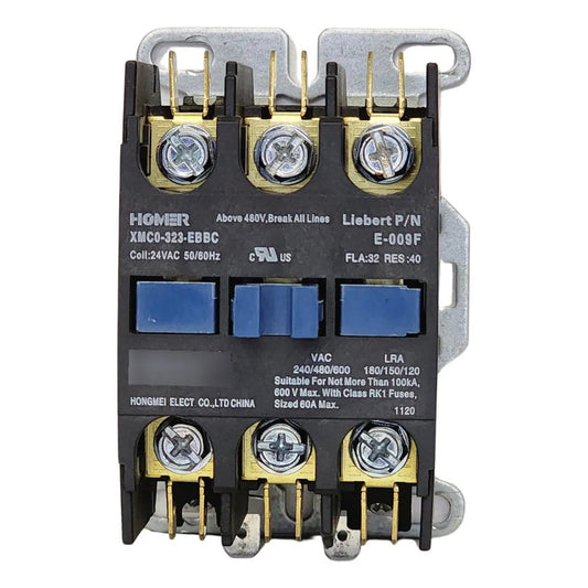 Contactor Emerson Liebert E-009f 24vac 40a 3p Hvac
