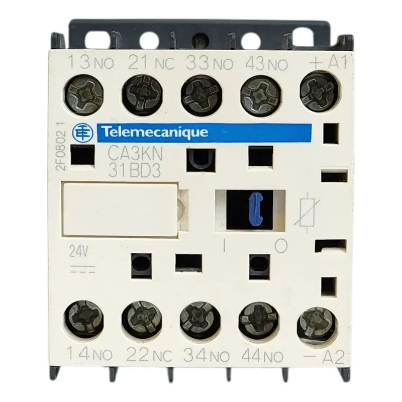 Contactor Auxiliar Ca3kn31bd3 Telemecanique 24vdc