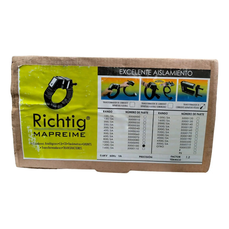 Ritchtig 5000100 Tranformador Bipartido