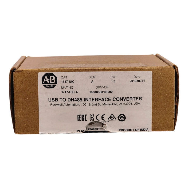 Allen Bradley 1747-uic Convertidor Usb A Dh485