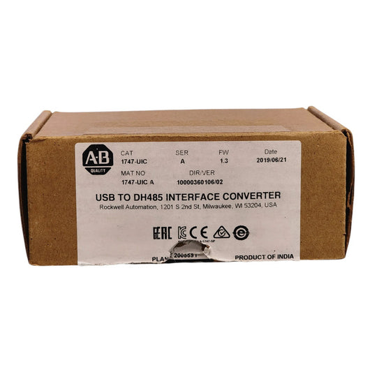 Allen Bradley 1747-uic Convertidor Usb A Dh485