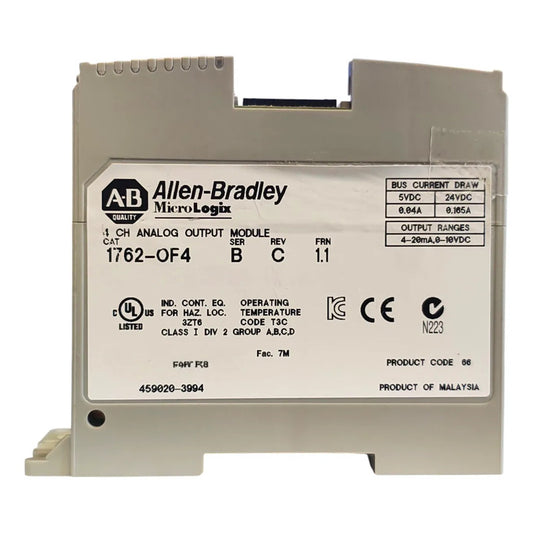 Allen Bradley 1762-of4 Modulo 4 Salidas Analogicas 4-20ma