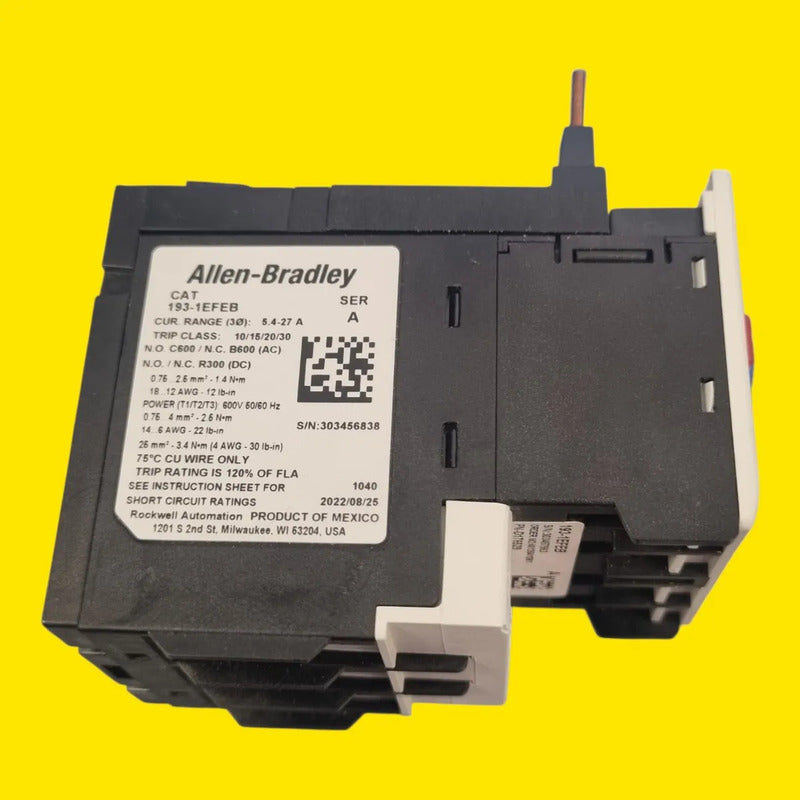 Allen Bradley 193-1efeb Relevador Sobrecarga