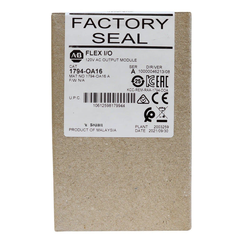 Allen-bradley 1794-oa16  Salida Digital 16 Puntos 120vac
