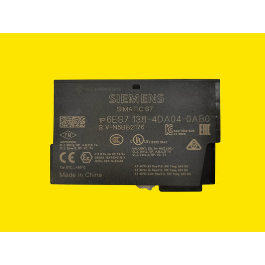 Siemens Siematic 6es7138-4dd01-0ab0 Et 200s Counter Module
