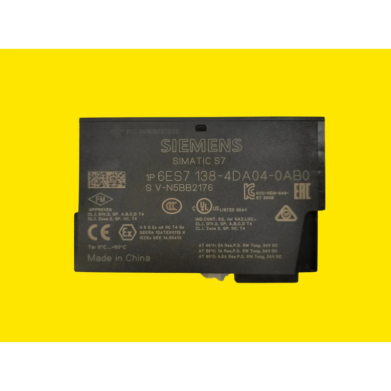 Siemens Siematic 6es7138-4dd01-0ab0 Et 200s Counter Module