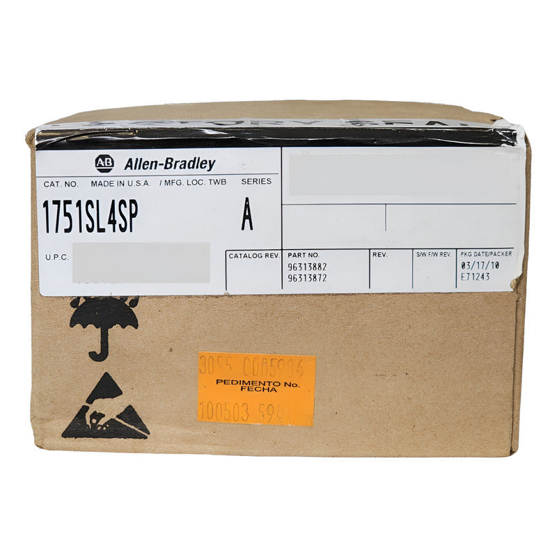 Plc Allen Bradley 1751-sl4sp  Módulo Confiable Industrial