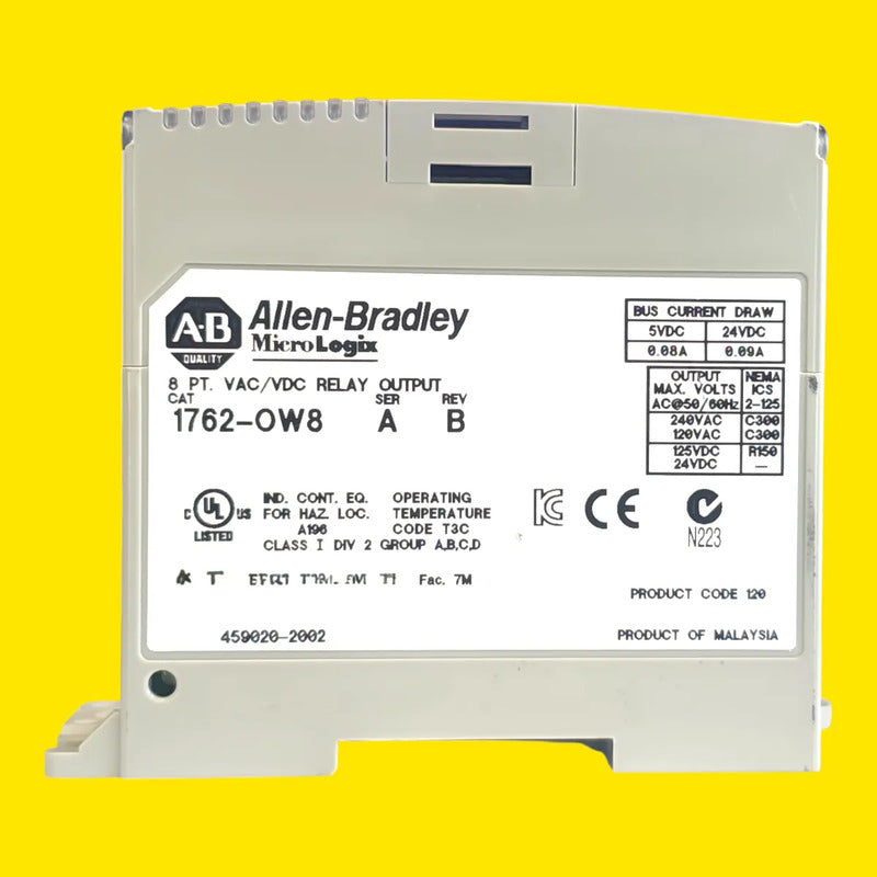 Allen Bradley 1762-ow8 Modulo 8 Salidas Micrologix