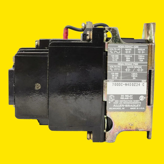 Allen Bradley 700dc-n400z24 Relevador Auxiliar Control