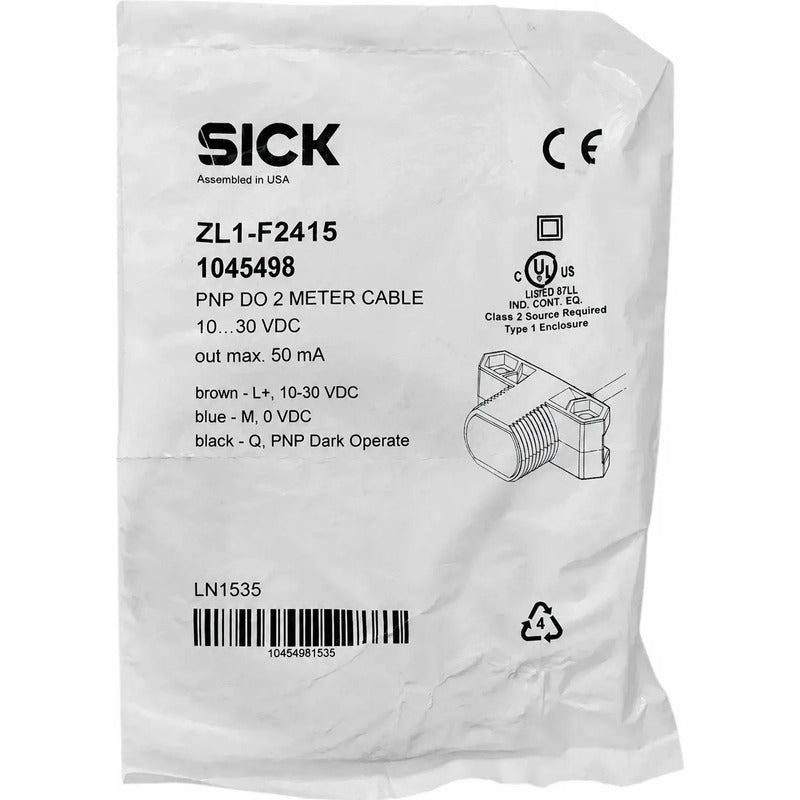Sick Zl1-f2415 1045498 Sensor Fotoeléctrico