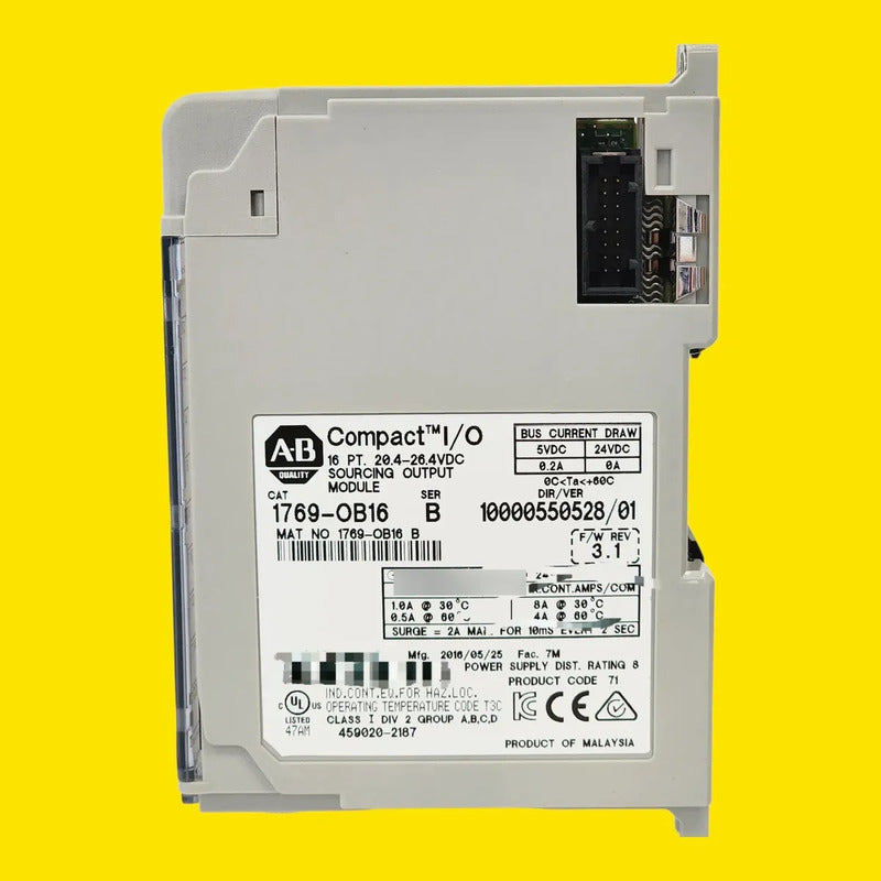 Allen Bradley Compact Logix Modulo 16 Salidas  1769-ob16