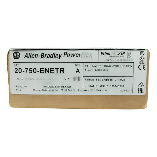 Allen-bradley 20-750-enetr | Módulo Dual Ethernet/ip Pf750