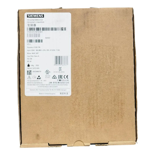 Siemens 6sl3210-1ke18-8af1 Variador Sinamics G120c Pn