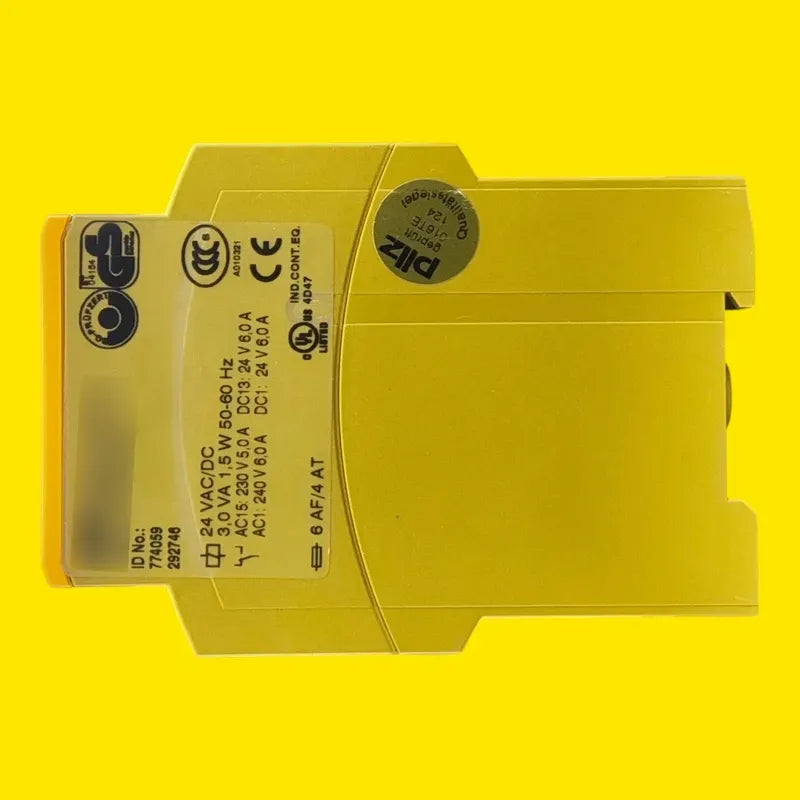 Pilz Pnoz X7 774059 Rele De Seguridad E-stop 24v Ac/dc