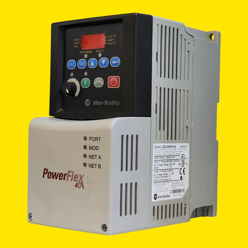 Allen-bradley 22b-d6p0n104 Powerflex 40 2.2kw 3.0hp