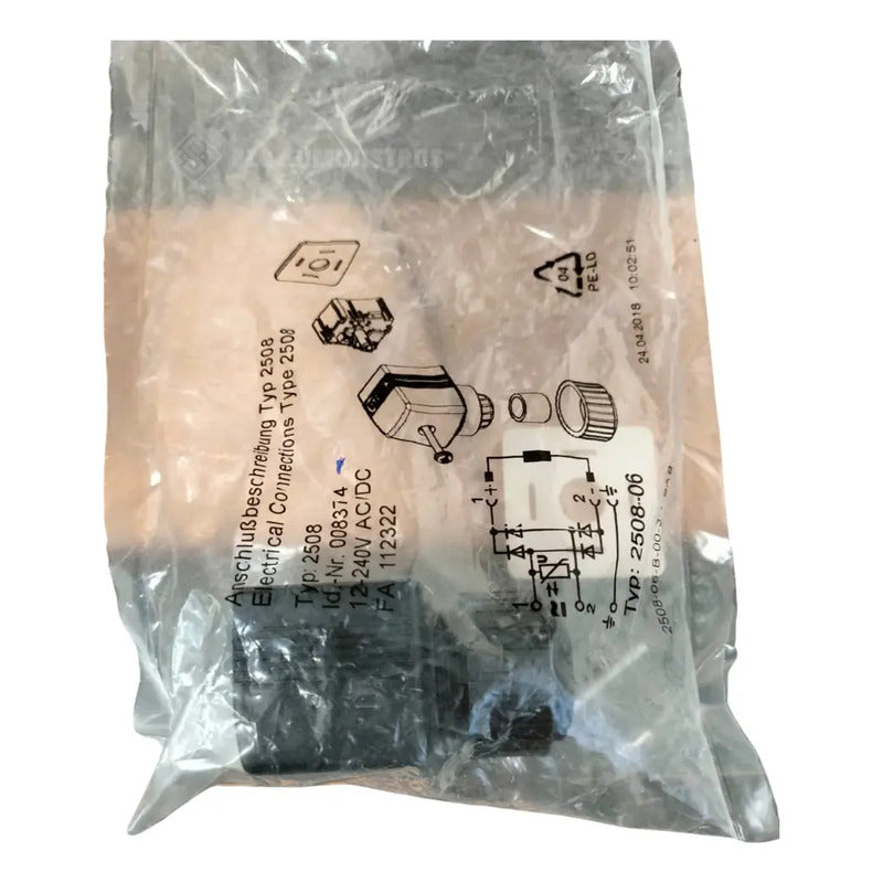 Anschlubeschreibung 2508 Conector Solenoide