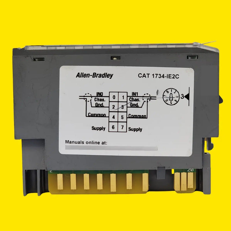 Allen-bradley 1734-ie2c Modulo Analogico De Corriente