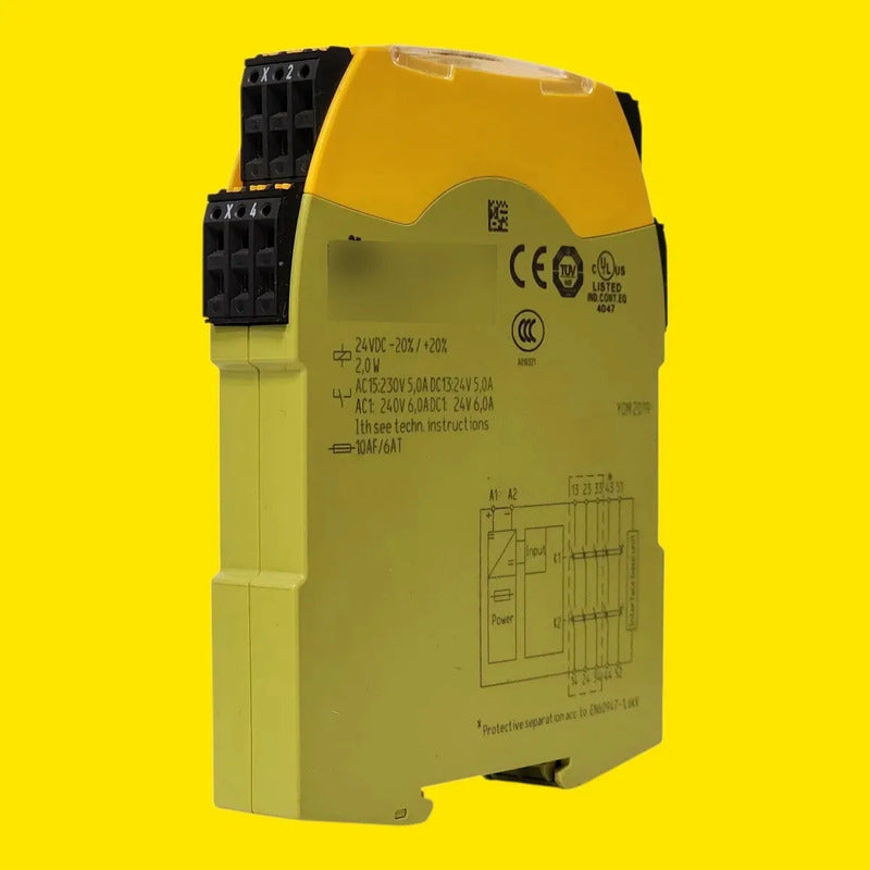 Pilz Pnoz S7 C 24vdc 751107 Relevador Seguridad 4na 1nc