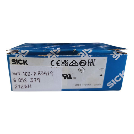 Sick Wt100-2p3419 (6 052 379) Sensor Fotoeléctrico 10-30v.