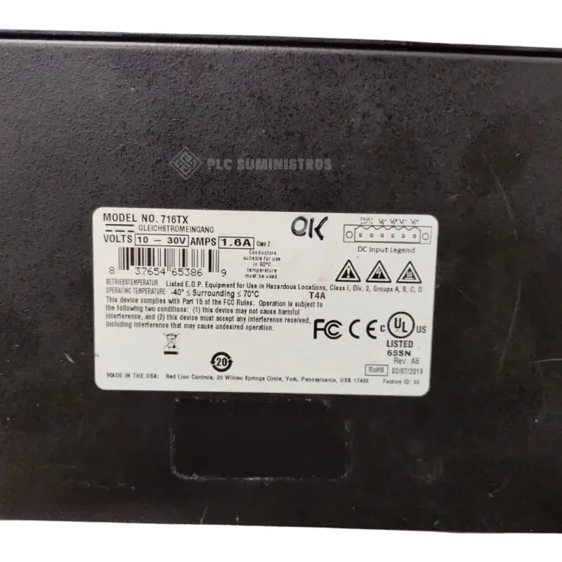 N-tron 716tx Interruptor Ethernet