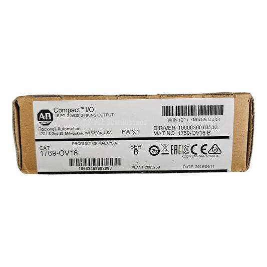 Allen-bradley 1769-ov16 Compact I/o 24 Vdc 16 Pt.