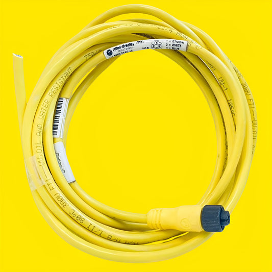 Allen Bradley Qd Cable 889d-f4ac-10 4 Pin Dc Micro 4 Metros