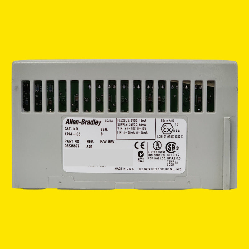 1794-ie8 Allen Bradley Módulo De Entradas Analógicas Usado