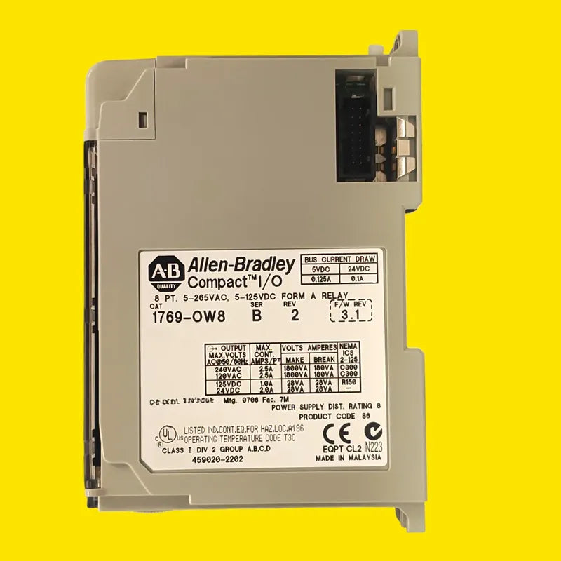 Allen-bradley 1769-ow8 | Módulo 8 Salidas Relé Compactlogix