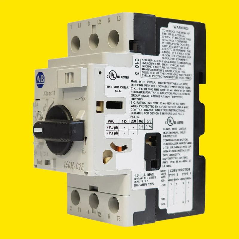 Allen Bradley 140m-c2e-b10 Guardamotor 50/60hz