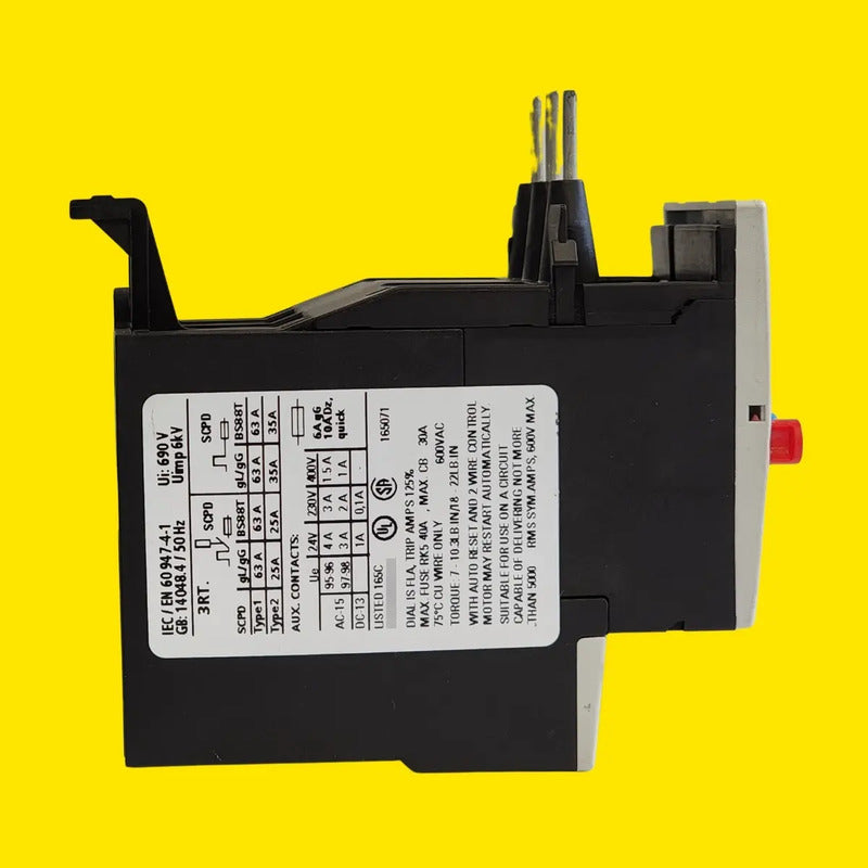 Relé Térmico Siemens Sirius 3ru1126-1jb0 Motor