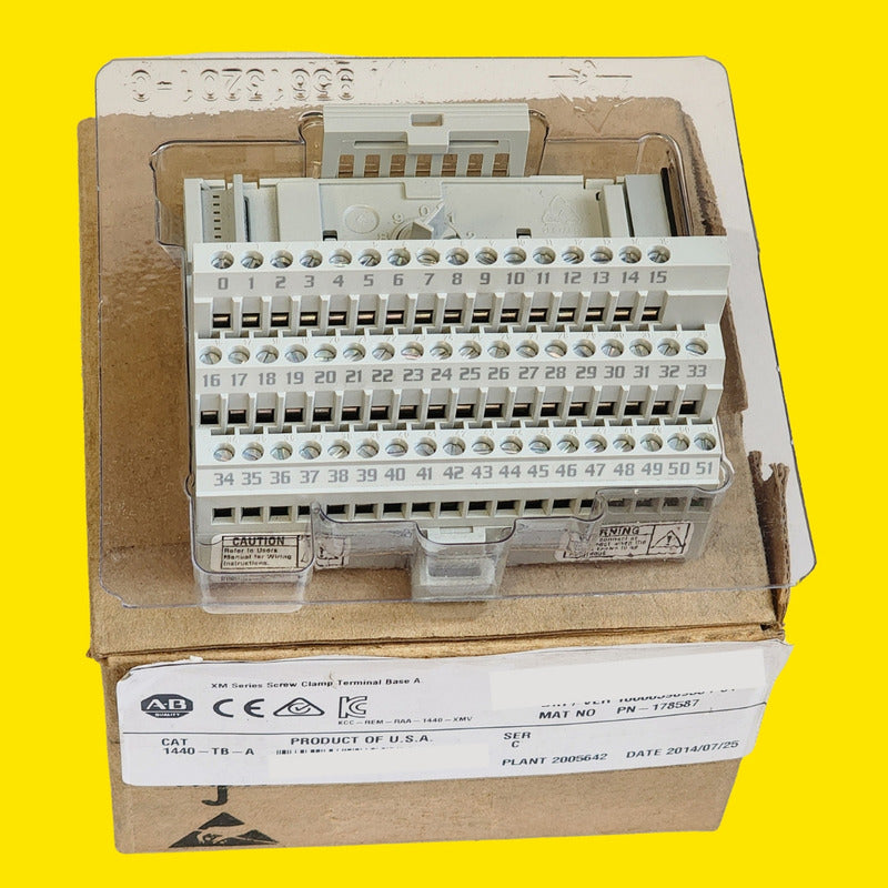 Allen-bradley 1440-tb-a Base Terminal Con Abrazadera