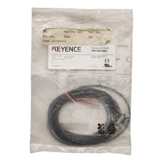 Keyence Pr-fb15n3 Sensor Fotoeléctrico Difuso Plano