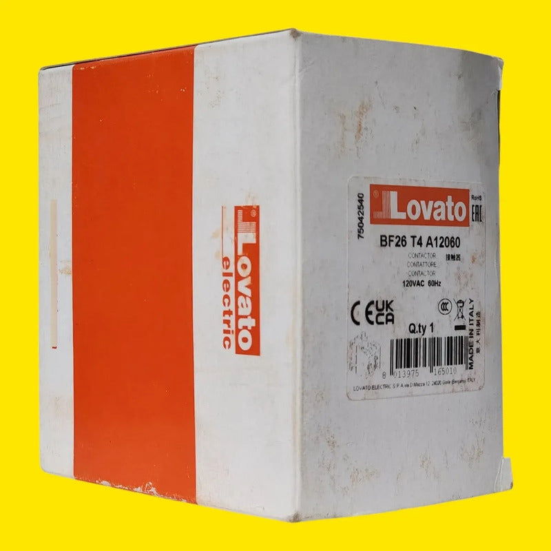 Lovato Electric Bf26t4a, 3-polo Contactor 690v 45a.