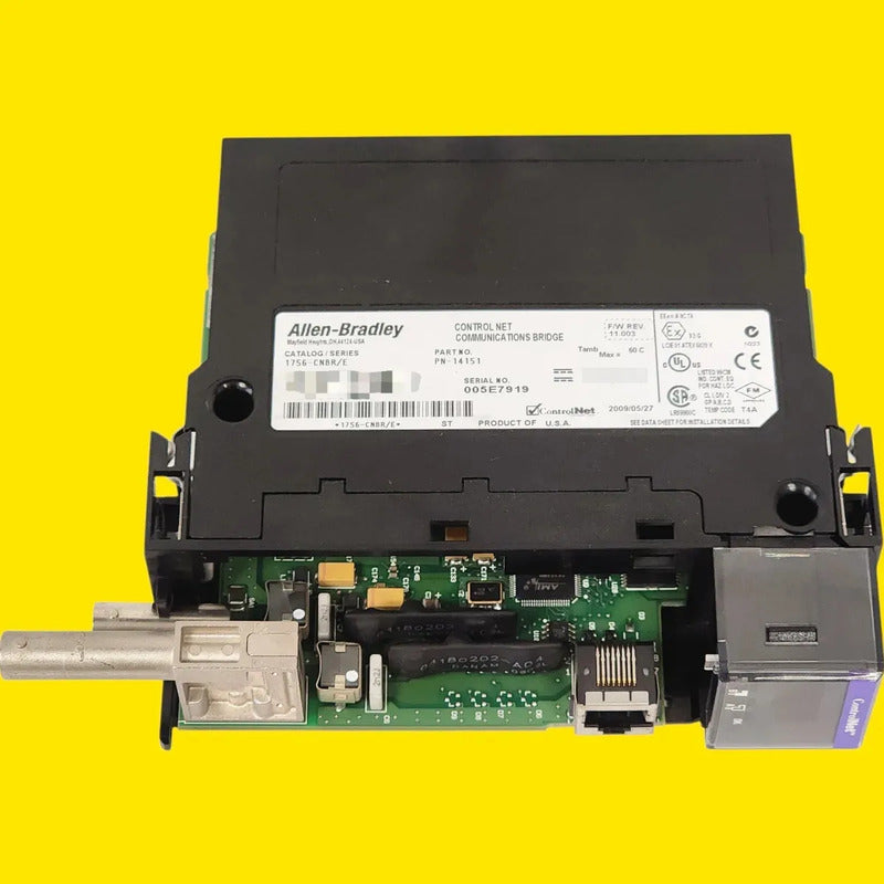 Allen Bradley 1756-cnbr Controllogix Red Controlnet Plc