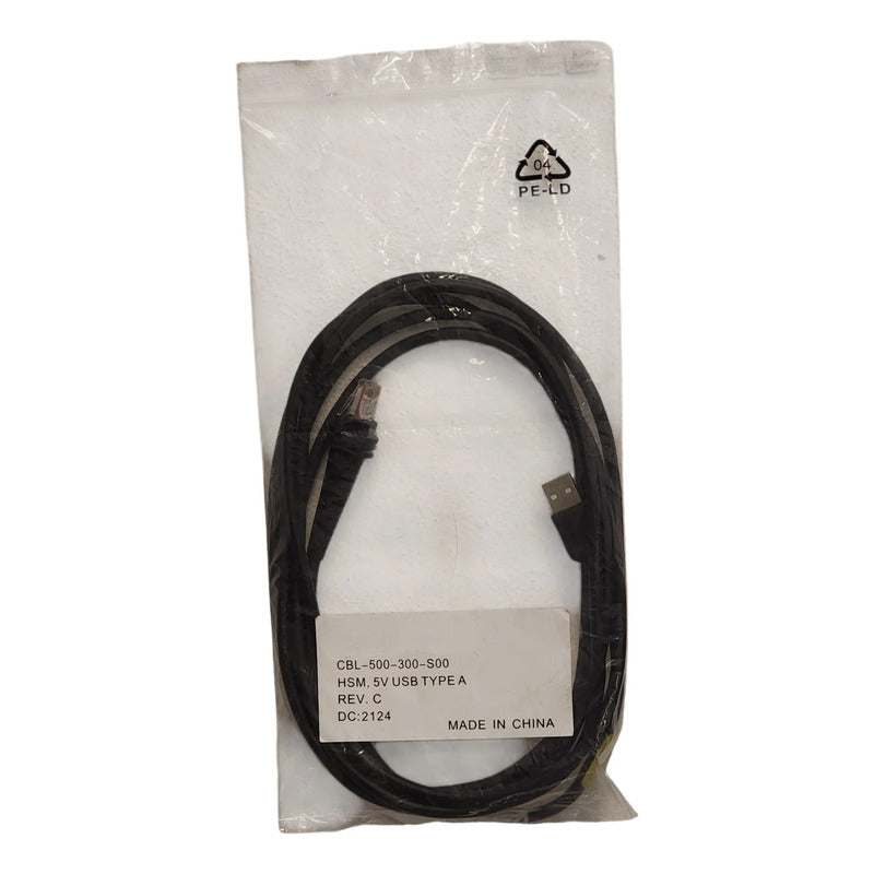 Honeywell Cbl-500-300-s00 Cable Usb Tipo A 3 Metros Negro