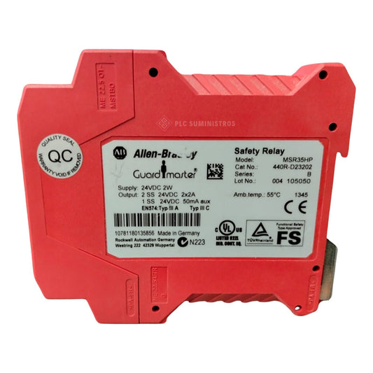 Allen Bradley Msr35hp Rele De Seguridad