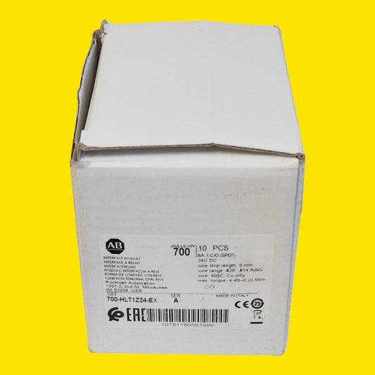 Relevador Allen-bradley 700-hlt1z24-ex 24v Original