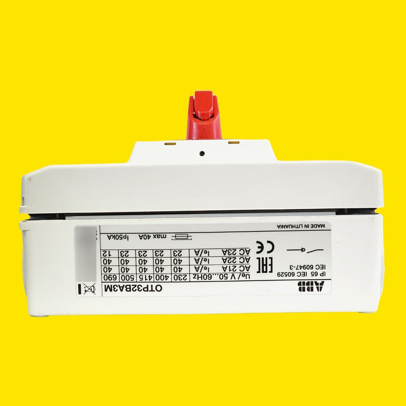 Interruptor Seccionador Abb Otp32ba3m 3 Polos Gabinete