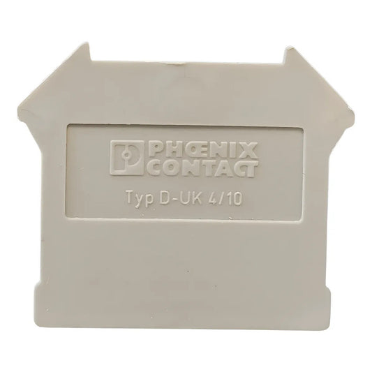 Phoenix Contact D-uk 4/10 Tapa Final Para Clema 3003020
