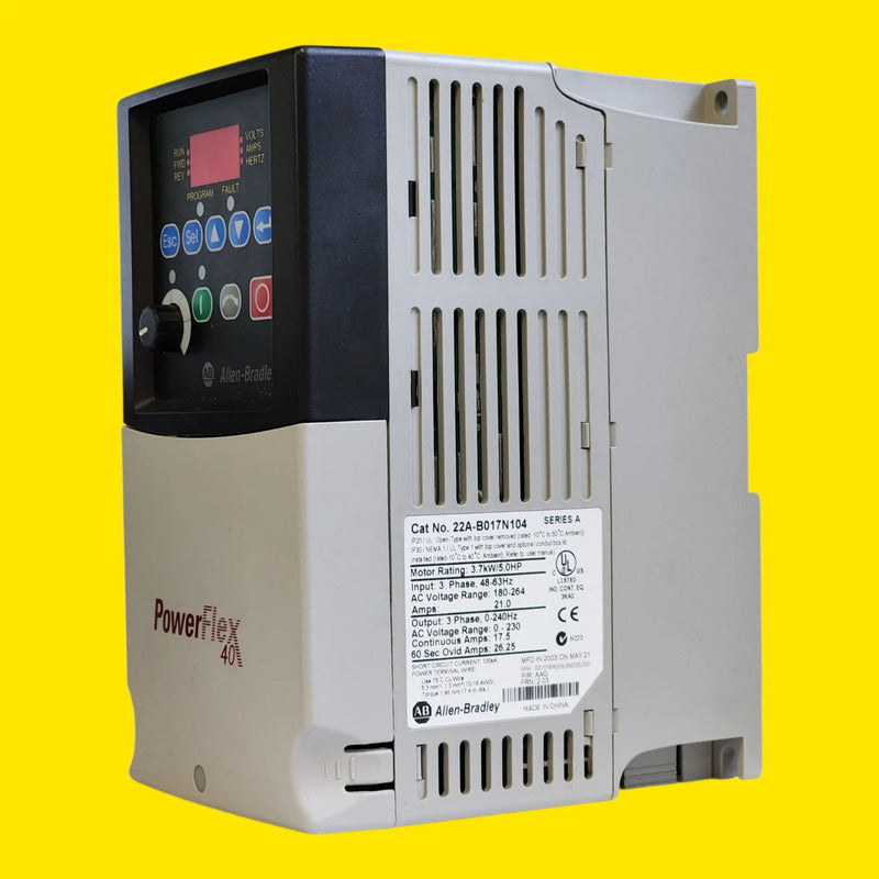 Allen-bradley 22a-b017n104 Powerflex 40 3.7kw 5.0hp