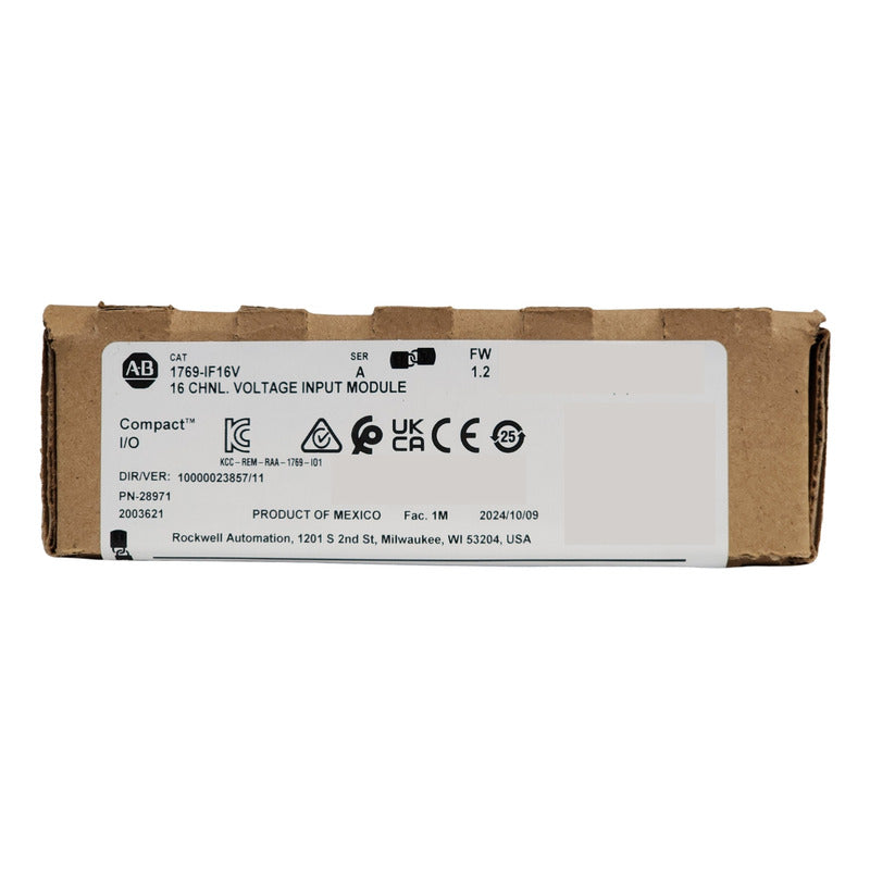 Allen Bradley 1769-if16v Módulo Entrada Voltaje 16ch