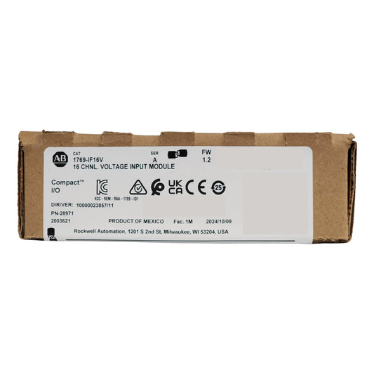 Allen Bradley 1769-if16v Módulo Entrada Voltaje 16ch