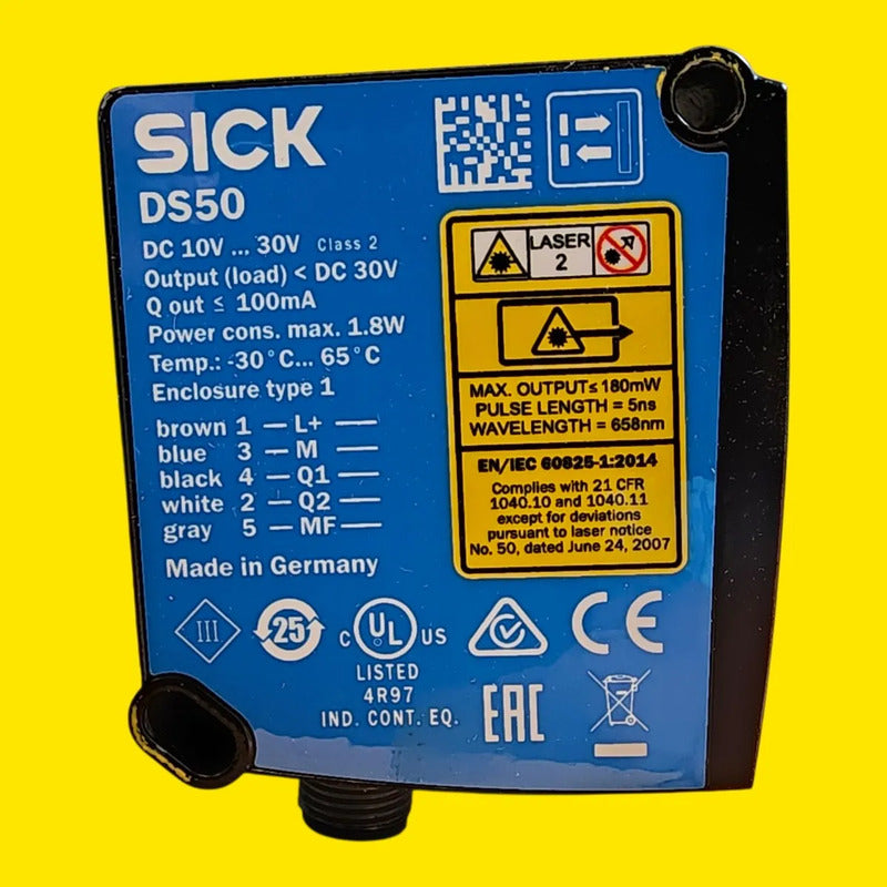 Sick Ds50-p1112 1047402 Sensor Fotoeléctrico Industrial Orig