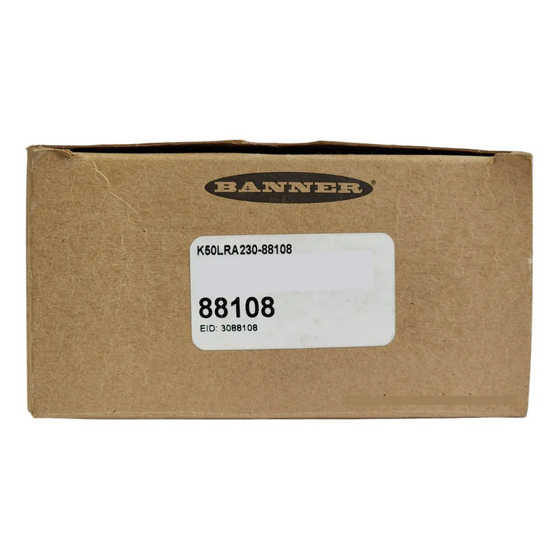 Banner K50lra230-88108: Indicador Led Rojo 230v Ca Ip67