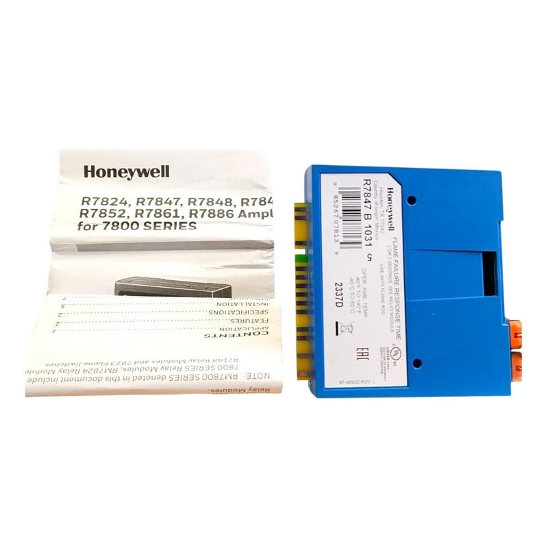 Honeywell R7847b1031 Amplificador De Llama Azul